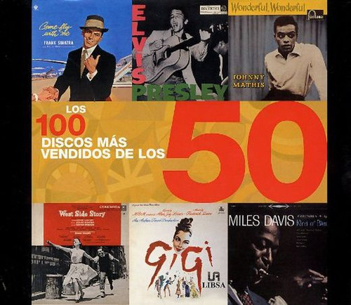 Libro Los 100 Discos Más Vendidos De Los 50 / Pd. Lku