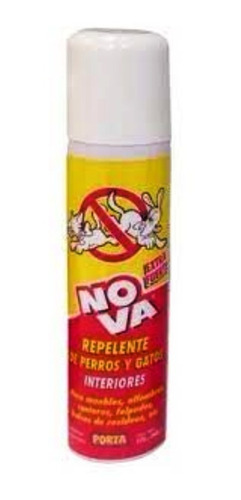 No Va Repelente Spray Aerosol Educador Interior Perros Gatos