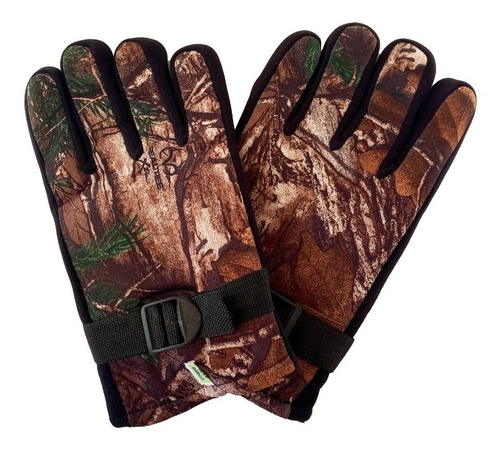 Guantes Camuflados 3d Real Tree - Gruesos - Abrigo