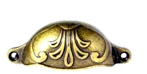 Comprar 8 Tiradores D Bronce Flor Envejecido Herraje Cajones 
