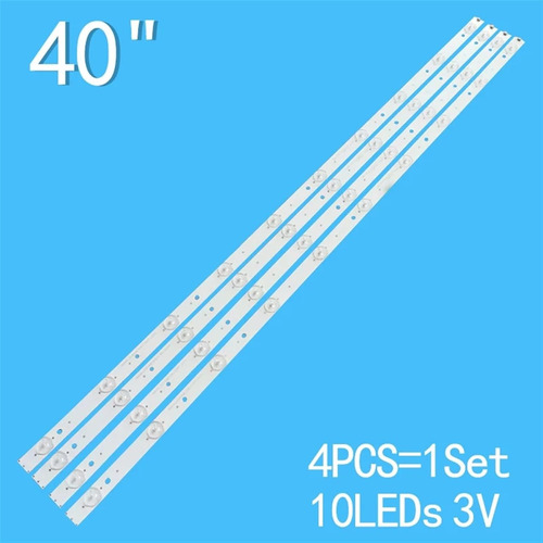 Kit 4 Tira Hisense 40h5b2 10led 3v Aluminio Xy-226 Original