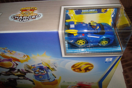 Paw Patrol Mighty Pups Charged Up Mighty Meteor Track Set (Usado)