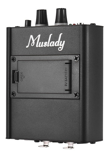 Amplificador Para Fones De Ouvido Estereo Xlr Ativo Muslady