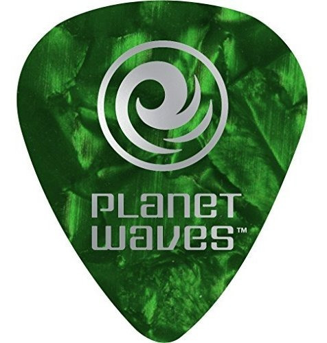 Puas De Guitarra De Celuloide Perla Azul De Planet Waves, Pa