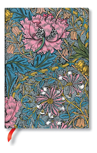 Libreta William Morris Madreselva T. Dura C/lineas, Midi