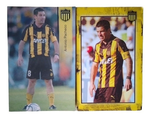 Card, Y Sticker Futbol Peñarol, Antonio Pacheco