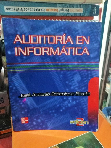 Libro Fisico Auditoria Informatica Jose Antonio Echenique