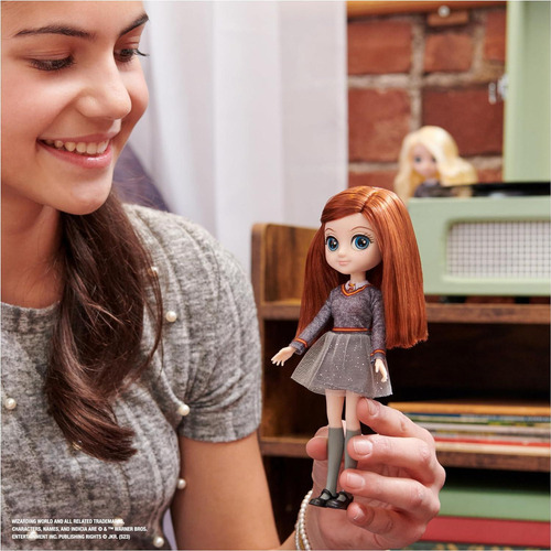 Muñeca Ginny Weasley Harry Potter 20 Cm Con Varita