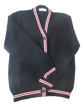 Comprar Suéter Escolar Abierto, Azul Marino C\u002Ffranja Bca-roja-bca T8