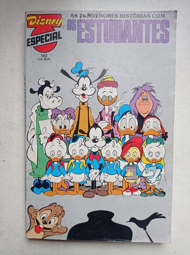 Disney Especial Nº 102 - Os Estudantes - Ed. Abril - 1987