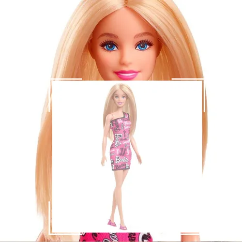 Barbie Fashion & Beauty Boneca Básica Loira T7439 Mattel