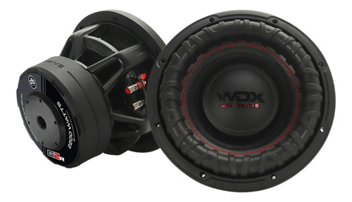 Subwoofer Db Drive Wdx10g2r.2 10 PLG 2200w Doble Bobina 2o