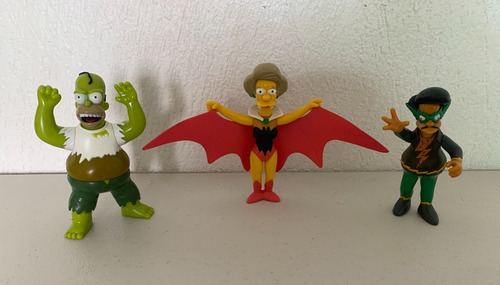 Los Simpsons Playmates Figuras Comics Bongo Group (Usado)
