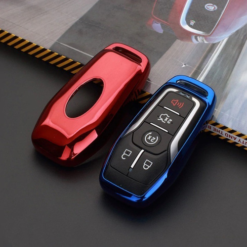 Funda Llave Smart Tpu Compatible Con La Marca Ford Lincoln