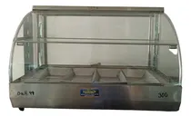 Comprar Baño De María Exhibidor Vitrina Guisos Vidrio Curvo 0.70m