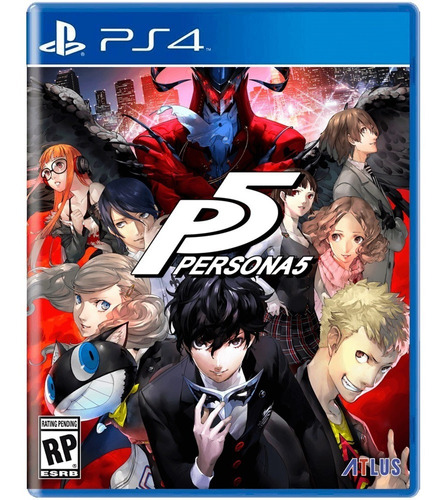 Jogo Persona 5 Playstation 4 Ps4 Midia Fisica Original Novo