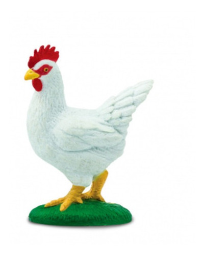 Pollo Figura Muñeco Safari Animal Juguete Chicken Granja Ax®