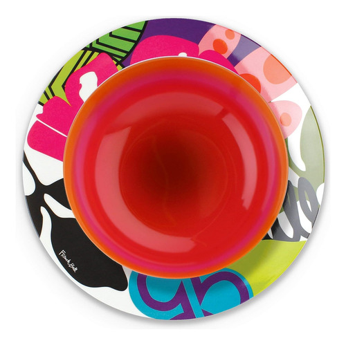 Set De Platos 27.94 Cm Melamina Fiesta 6 Pcs Redondo