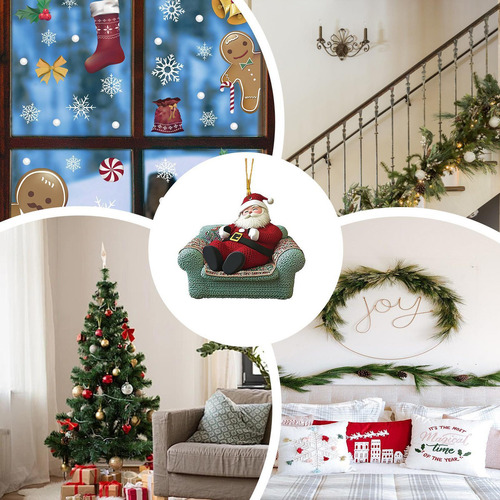 Adornos De Santa Para Árbol Adornos De Santa Para Árbol De N
