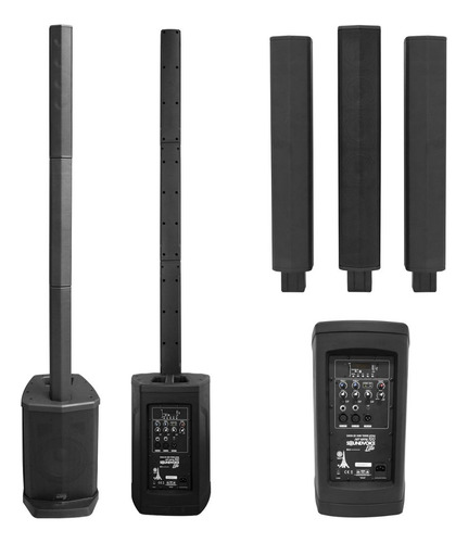 Caixa De Som Soundvoice Torre Line Array Ativa Eiffel Tws