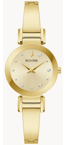 Reloj Bulova Colección Marc Anthony 97p164 Dama Color de la correa Dorado Color del bisel Dorado Color del fondo Dorado