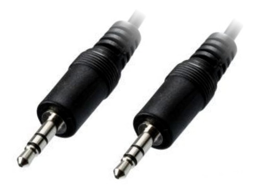 Imagen 4 de 4 de Cable Auxiliar Miniplug Stereo M/m 1.5 Metros - Polotecno