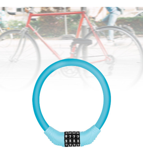 Lock De Bicicleta Combinación Reiniciable Localización De