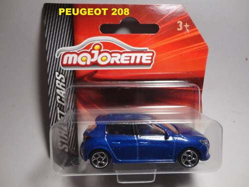 Majorette Peugeot 208 Serie Street Cars 