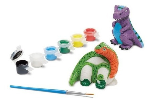 Imagen 3 de 3 de Decora Tus Dinosaurios Melissa And Doug Juguete Didactico