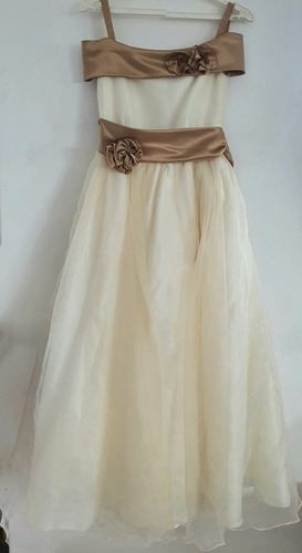 Vestido Elegante, Largo, Juvenil, Ideal Para Dama De Honor