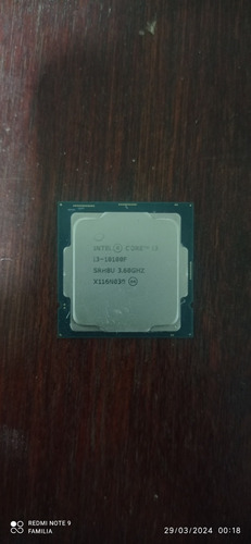 Procesador Intel 10ma Generación 10100f, 4 Núcleos 8 Hilos