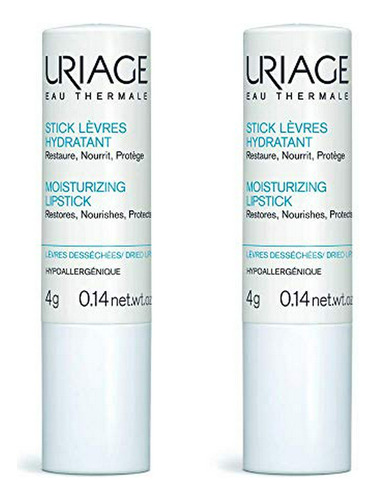 Lápices Labiales - Uriage Moisturizing Lipstick Pack Of 2 X 