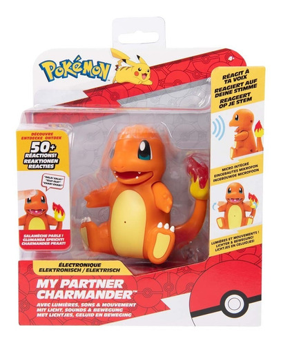 Pokémon Eletrônico & Interativo Meu Parceiro Charmander