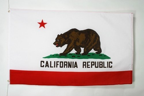 California Bandera 2 'x 3' Californian Banderas Bandera De 6