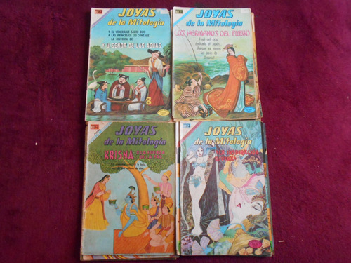 Lote D20 Historieta Joyas Mitologia Novaro Grandes Raras (Usado)