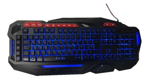 Imagen 2 de 2 de Teclado Pc Gamer Ps4 Gamer Brb G20 Key Retroiluminado Box