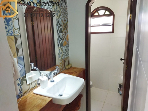 Imagem 20 de 21 de Casa 4/4 Sendo 2 Suítes, Varanda, Aldeias De Jacuípe - Barra Do Jacuípe - Ca01163 - 70537018