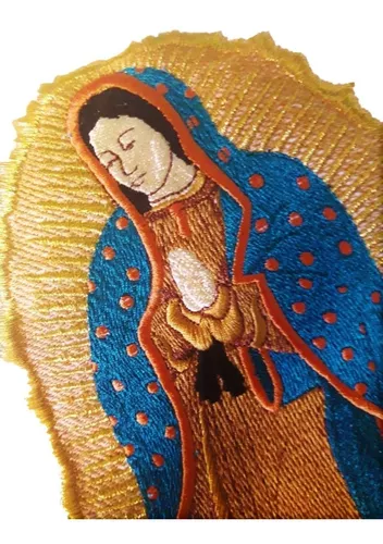  Playera Bordada De La Virgen De Guadalupe