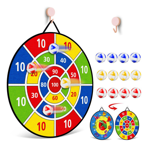 Juego De Dardos Para Niños, Tablero De Dardos De Bola