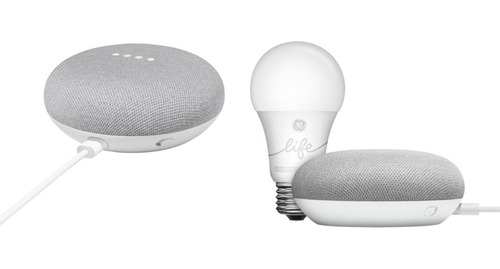 Kit Google Home Smart Light Bombillo Parlante Interactivo