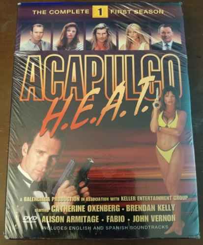 Acapulco H.e.a.t. Tem 1 Dvd 5 Originales Nuevos Made In Usa 