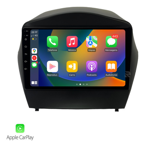Kit Multimidia Kronos 9 Polegadas Android Ix35 2010 A 2021