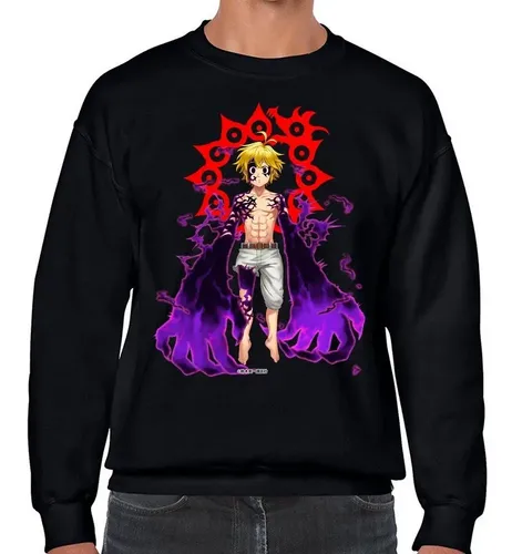Sudadera Redondo Meliodas Ira Dragon Seven Deadly Sins Pow | Meses sin