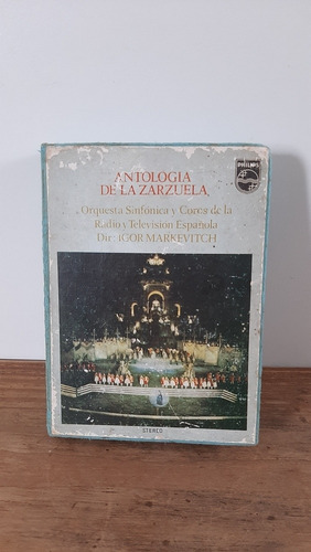 Colección Casetes, Cassette En Caja Antologia De La Zarzuela