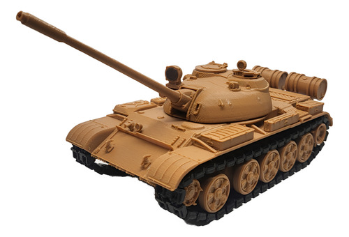 Tanque Impreso En 3d T55 Peruano Escala