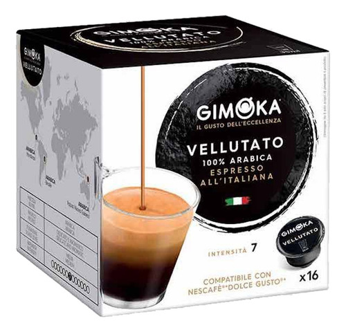 Café vellutato en cápsula Gimoka