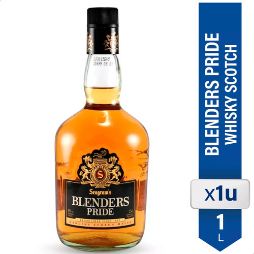 Whisky Blenders Pride Scotch 1 Litro 1000ml 01almacen