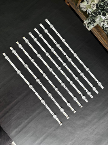 Kit 8 Tiras Leds Para Samsung Un49j5200 Un49j5200af Mayoreo!