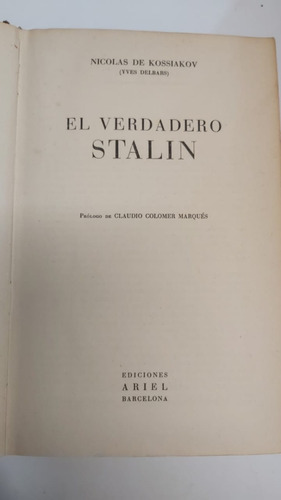 El Verdadero Stalin - Kossiakov - Ariel 