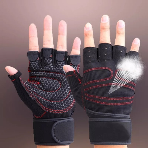 Imagen 3 de 9 de Guantes De Neopreno Para Entrenamientos, Fitness, Combate.